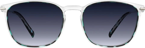 Green Tortoiseshell Square Glasses #7818716