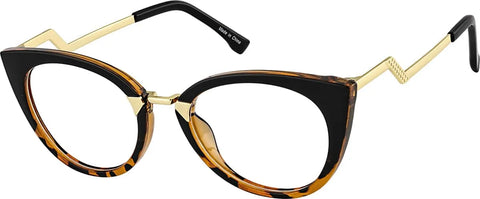 Tortoiseshell Cat-Eye Glasses #7841925