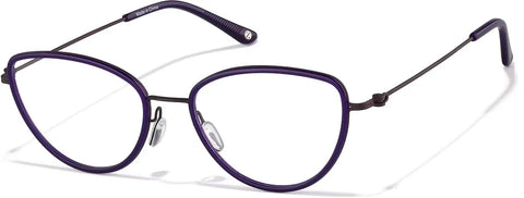 Plum Cat-eye Glasses #7843217