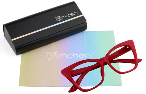 Red Pretty Purrfect Glasses #99106218