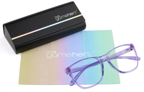 Purple Digital Diva Glasses #99106317