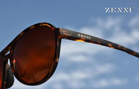 Tortoiseshell Zunnies -Aviator Sunglasses #99115925