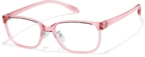 Pink Rectangle Glasses #P128019