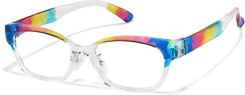 Rainbow Cat-Eye Glasses #P2023729