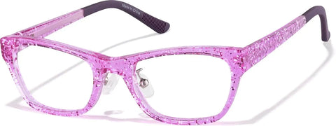 Pink Rectangle Glasses #P4453919