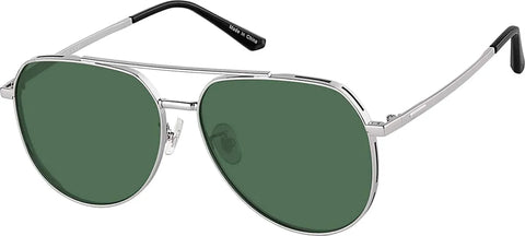 Silver Aviator Sunglasses #T04701124